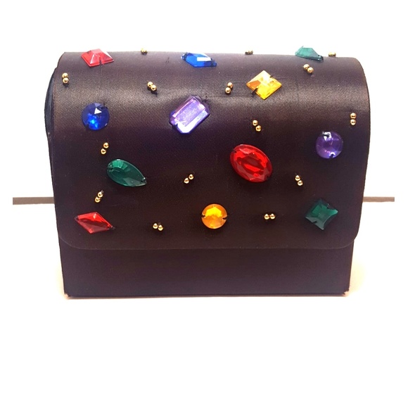 Handbags - Vintage Jeweled Evening Bag